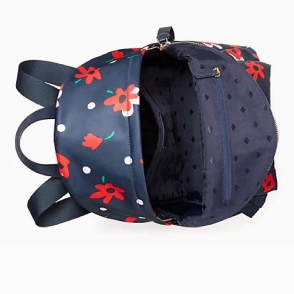 Kate Spade New York CHELSEA WHIMSY FLORAL MEDIUM BACKPACK, Multicolor - Picture 8 of 8